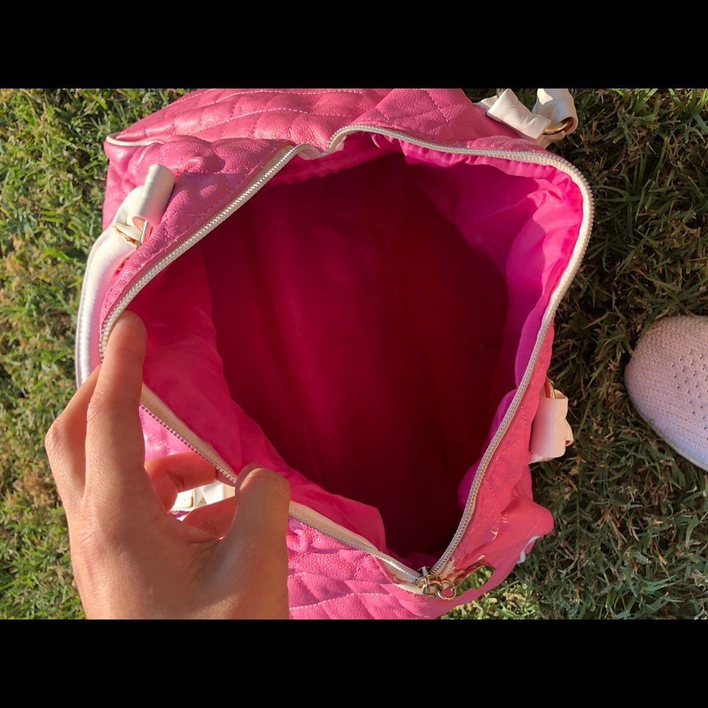 Pink handbag - Picture 3 of 4